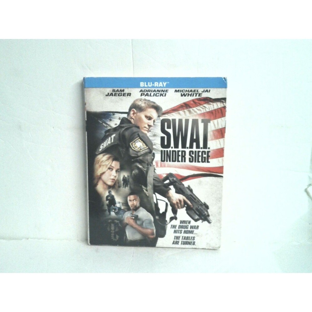 S.W.A.T. Under Siege Blu Ray W/Slipcover 2017 Sony Pictures